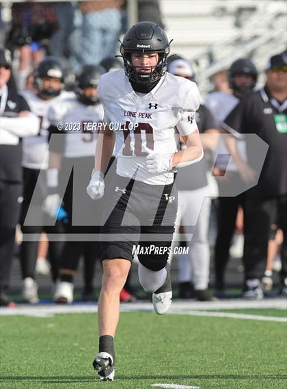 Thumbnail 2 in Lone Peak @ Corner Canyon (UHSAA 6A Quarterfinal) photogallery.