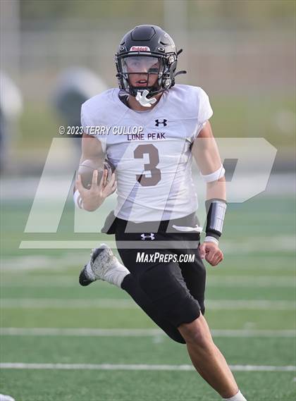 Thumbnail 3 in Lone Peak @ Corner Canyon (UHSAA 6A Quarterfinal) photogallery.