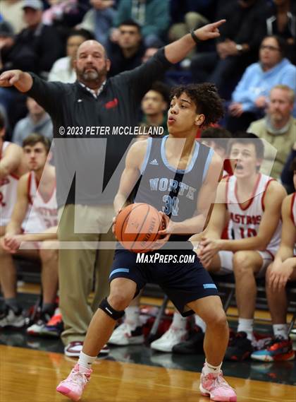 Thumbnail 2 in Pinkerton vs Nashua North (NHIAA Division I Semifinal) photogallery.