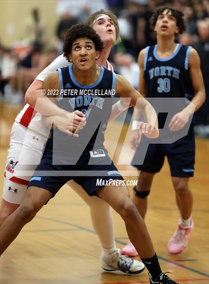 Thumbnail 2 in Pinkerton vs Nashua North (NHIAA Division I Semifinal) photogallery.