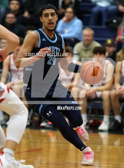 Thumbnail 2 in Pinkerton vs Nashua North (NHIAA Division I Semifinal) photogallery.