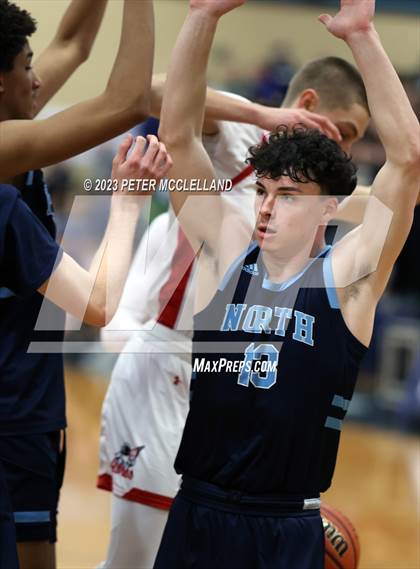 Thumbnail 2 in Pinkerton vs Nashua North (NHIAA Division I Semifinal) photogallery.