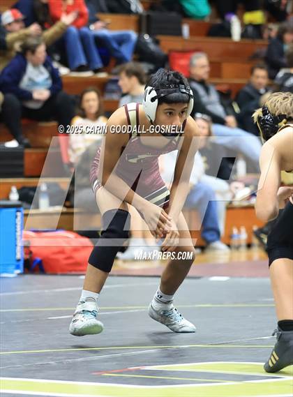 Thumbnail 3 in North East Carolina Prep vs Croatan (Blood Pernu Duals) photogallery.