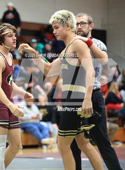 Thumbnail 1 in North East Carolina Prep vs Croatan (Blood Pernu Duals) photogallery.