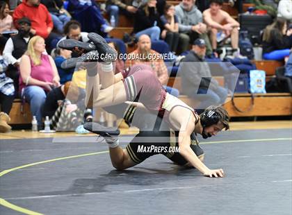 Thumbnail 2 in North East Carolina Prep vs Croatan (Blood Pernu Duals) photogallery.