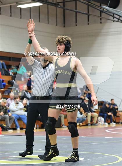 Thumbnail 2 in North East Carolina Prep vs Croatan (Blood Pernu Duals) photogallery.