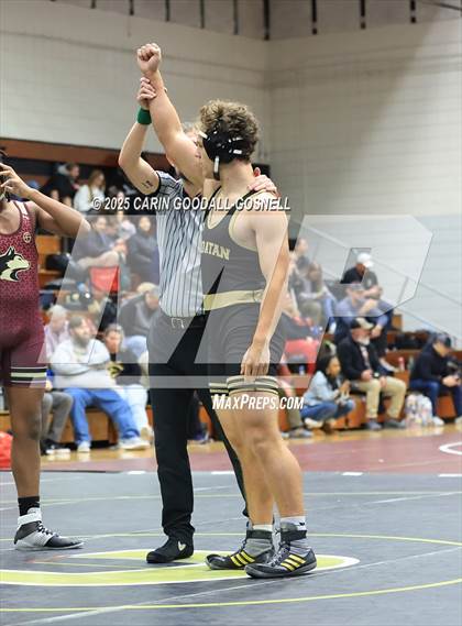 Thumbnail 1 in North East Carolina Prep vs Croatan (Blood Pernu Duals) photogallery.
