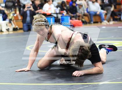 Thumbnail 2 in North East Carolina Prep vs Croatan (Blood Pernu Duals) photogallery.