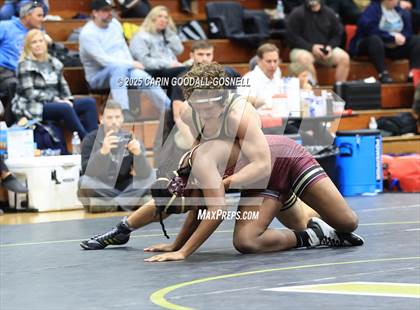 Thumbnail 1 in North East Carolina Prep vs Croatan (Blood Pernu Duals) photogallery.