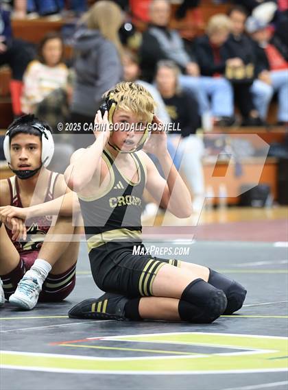 Thumbnail 3 in North East Carolina Prep vs Croatan (Blood Pernu Duals) photogallery.