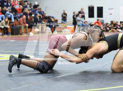 Thumbnail 3 in North East Carolina Prep vs Croatan (Blood Pernu Duals) photogallery.