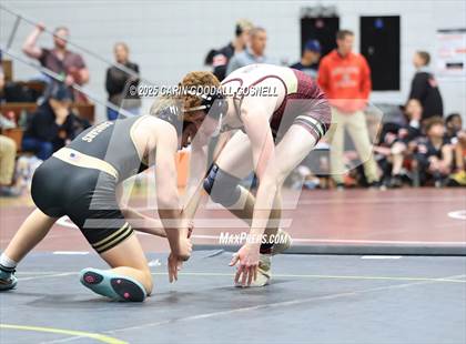 Thumbnail 2 in North East Carolina Prep vs Croatan (Blood Pernu Duals) photogallery.