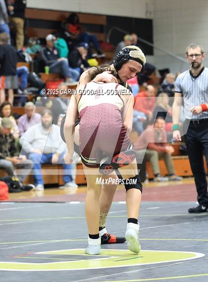 Thumbnail 3 in North East Carolina Prep vs Croatan (Blood Pernu Duals) photogallery.