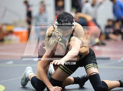 Thumbnail 2 in North East Carolina Prep vs Croatan (Blood Pernu Duals) photogallery.
