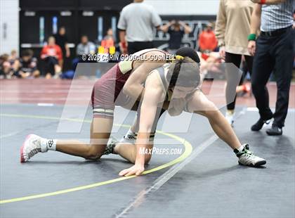 Thumbnail 3 in North East Carolina Prep vs Croatan (Blood Pernu Duals) photogallery.