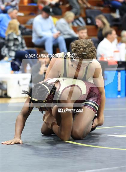 Thumbnail 3 in North East Carolina Prep vs Croatan (Blood Pernu Duals) photogallery.