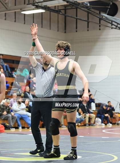 Thumbnail 3 in North East Carolina Prep vs Croatan (Blood Pernu Duals) photogallery.