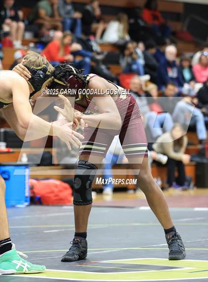 Thumbnail 3 in North East Carolina Prep vs Croatan (Blood Pernu Duals) photogallery.