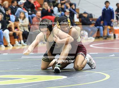 Thumbnail 3 in North East Carolina Prep vs Croatan (Blood Pernu Duals) photogallery.