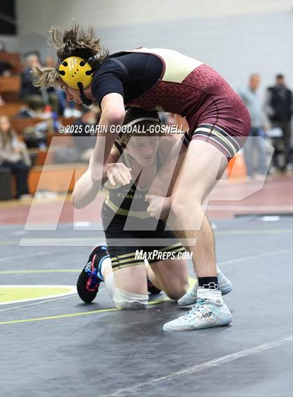 Thumbnail 1 in North East Carolina Prep vs Croatan (Blood Pernu Duals) photogallery.