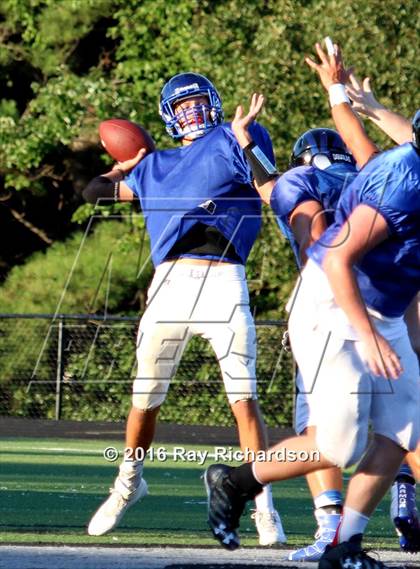 Thumbnail 3 in Donovan Catholic @ Toms River East (Scrimmage) photogallery.