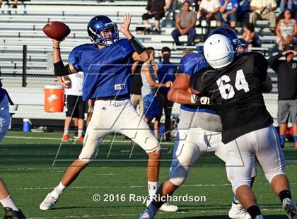 Thumbnail 3 in Donovan Catholic @ Toms River East (Scrimmage) photogallery.