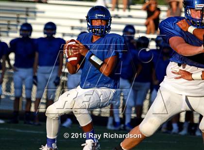 Thumbnail 2 in Donovan Catholic @ Toms River East (Scrimmage) photogallery.