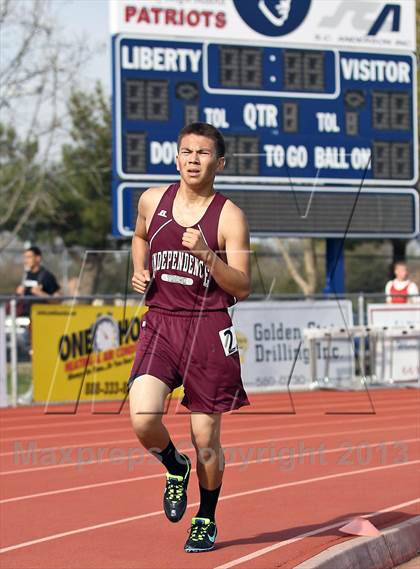 Thumbnail 3 in South West Yosemite League Meet #1 (1600m) photogallery.