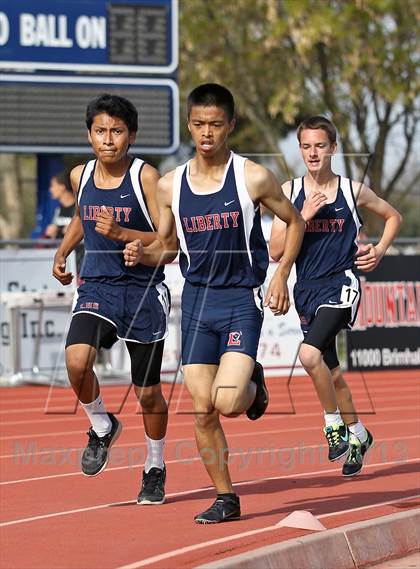 Thumbnail 3 in South West Yosemite League Meet #1 (1600m) photogallery.