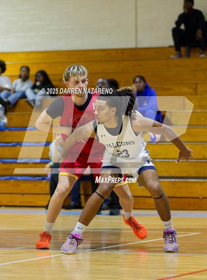 Thumbnail 3 in Southeastern Prep Academy vs Florida Prep (Rockledge Thanksgiving Shootout) photogallery.