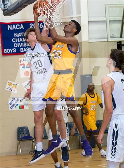 Thumbnail 1 in Hamilton Heights Christian Academy vs. Legacy Charter photogallery.