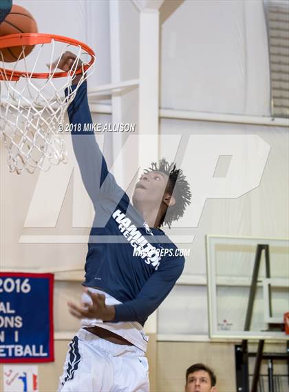 Thumbnail 2 in Hamilton Heights Christian Academy vs. Legacy Charter photogallery.