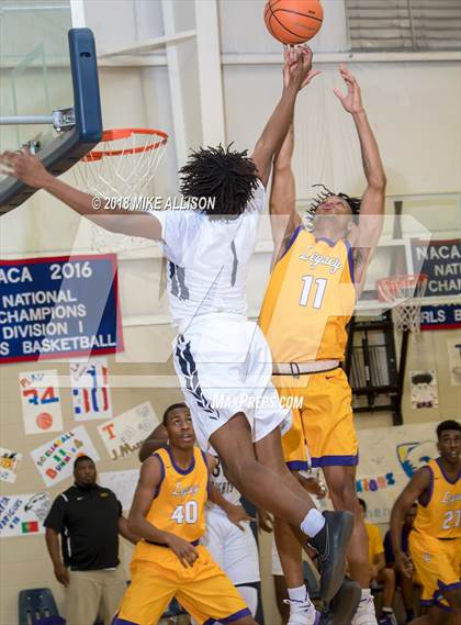 Thumbnail 1 in Hamilton Heights Christian Academy vs. Legacy Charter photogallery.