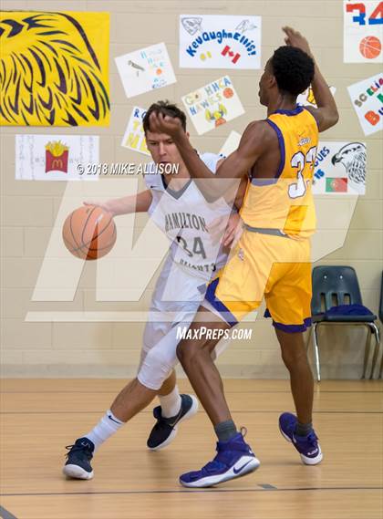 Thumbnail 3 in Hamilton Heights Christian Academy vs. Legacy Charter photogallery.