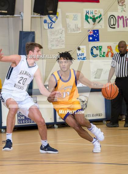 Thumbnail 1 in Hamilton Heights Christian Academy vs. Legacy Charter photogallery.