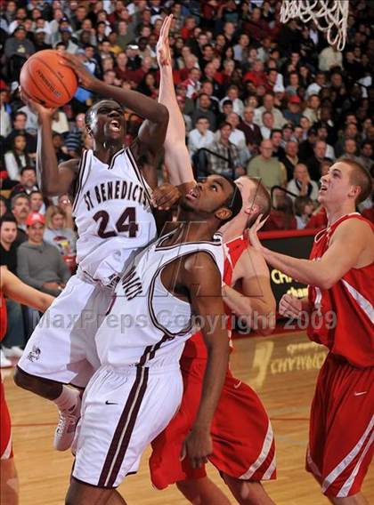 Thumbnail 1 in St. Benedict's Prep @ Mater Dei (Nike Extravaganza) photogallery.