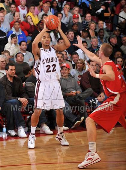 Thumbnail 1 in St. Benedict's Prep @ Mater Dei (Nike Extravaganza) photogallery.