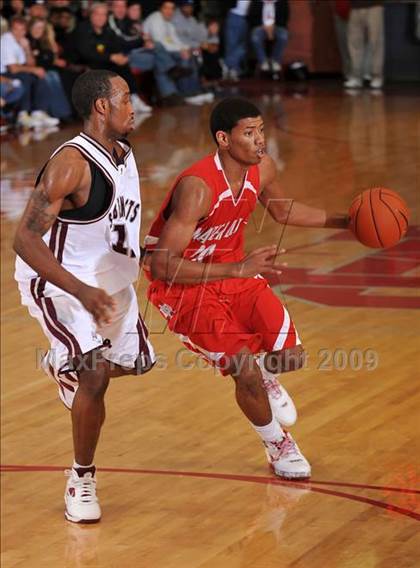 Thumbnail 2 in St. Benedict's Prep @ Mater Dei (Nike Extravaganza) photogallery.