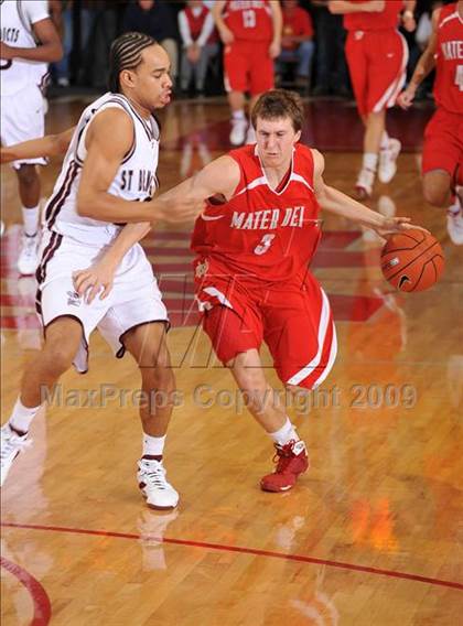 Thumbnail 1 in St. Benedict's Prep @ Mater Dei (Nike Extravaganza) photogallery.