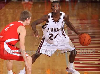 Thumbnail 1 in St. Benedict's Prep @ Mater Dei (Nike Extravaganza) photogallery.