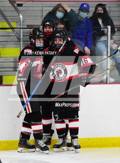 Thumbnail 2 in Branford @ Lyman Hall (SCC D2 Qtr Final) photogallery.