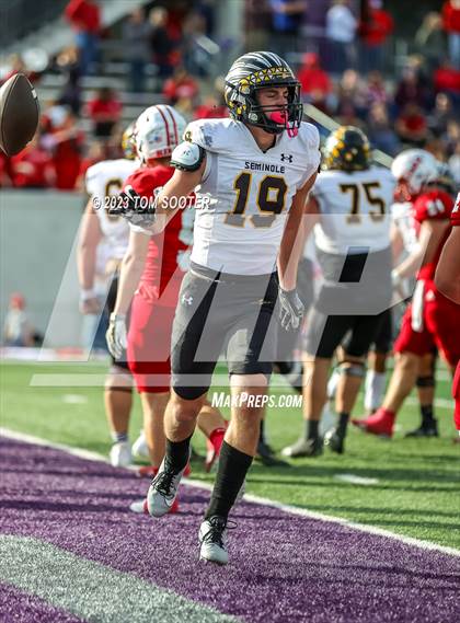 Thumbnail 2 in Seminole @ Glen Rose (UIL Football 4A Division 2 Regional Semifinal) photogallery.