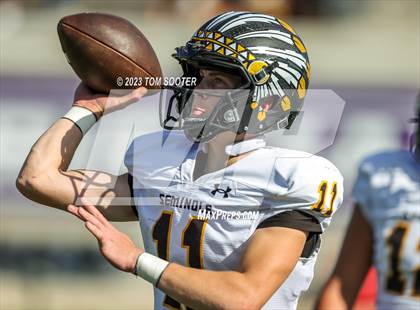 Thumbnail 2 in Seminole @ Glen Rose (UIL Football 4A Division 2 Regional Semifinal) photogallery.