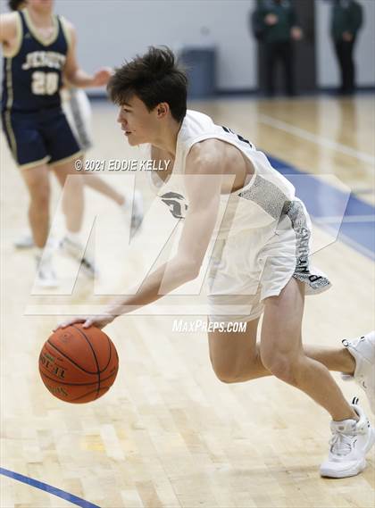 Thumbnail 3 in Dallas Jesuit vs. Plano East (In-N-Out Tournament) photogallery.