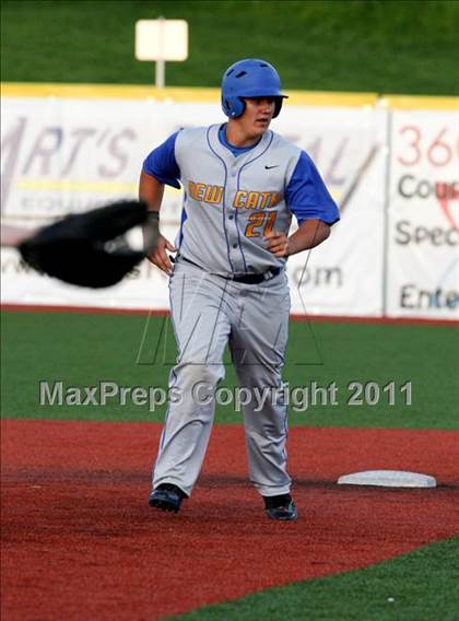 Thumbnail 2 in Newport Central Catholic vs. Boone County (KHSAA Region 9 Semifinal) photogallery.