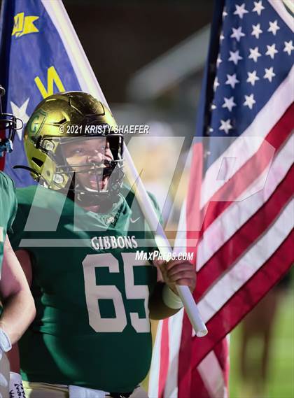 Thumbnail 2 in Rolesville @ Cardinal Gibbons (NCHSAA 4A Regional Playoff) photogallery.