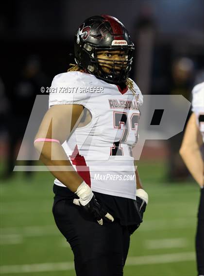 Thumbnail 3 in Rolesville @ Cardinal Gibbons (NCHSAA 4A Regional Playoff) photogallery.
