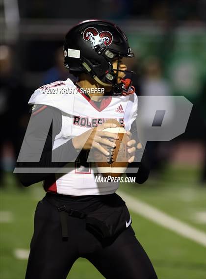 Thumbnail 3 in Rolesville @ Cardinal Gibbons (NCHSAA 4A Regional Playoff) photogallery.