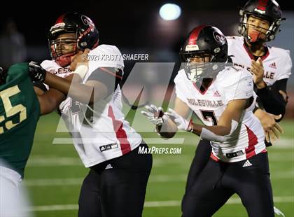 Thumbnail 3 in Rolesville @ Cardinal Gibbons (NCHSAA 4A Regional Playoff) photogallery.