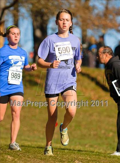 Thumbnail 3 in NYSHSAA Championships (Class D Girls) photogallery.